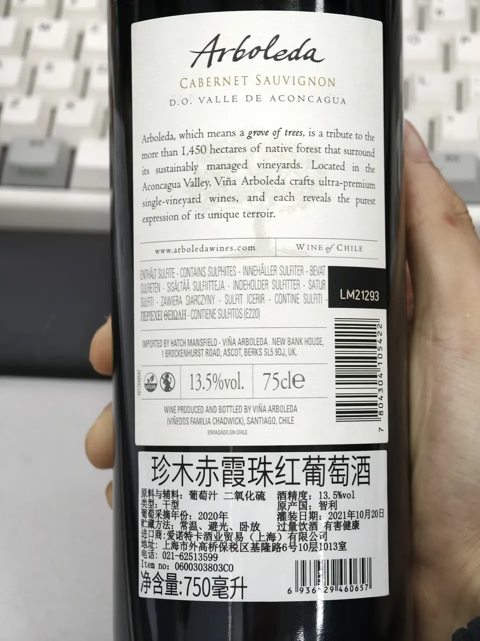label